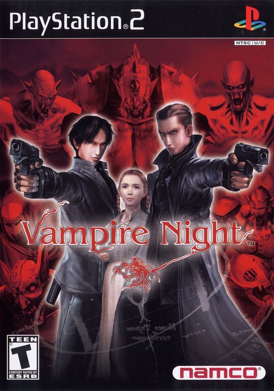 Vampire Night box art for Playstation 2